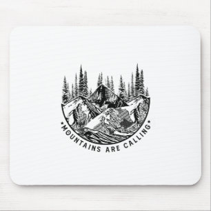 Camper-Geschenk   Gebirge rufen Geburtstag an Mousepad