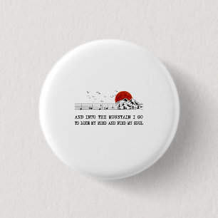 Camper-Geschenk Ich gehe zum Geburtstag zu meine Button
