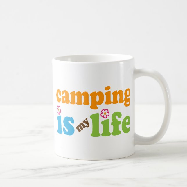 Camper-Geschenk-Mädchen Kaffeetasse (Rechts)