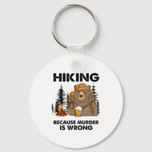 Camper-Geschenk   Wanderbär Geburtstag Schlüsselanhänger