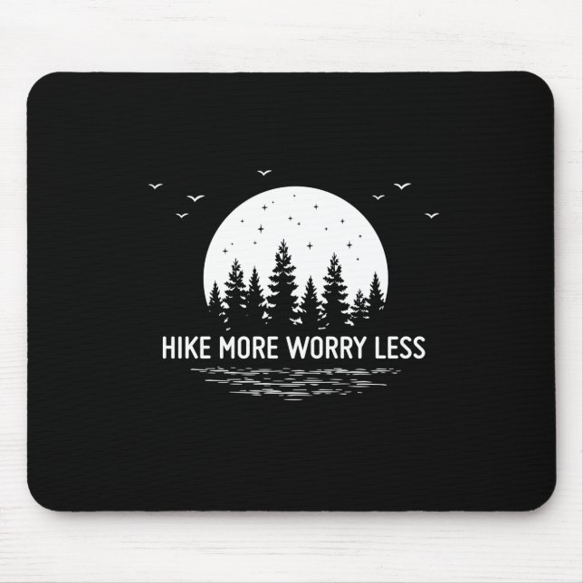 Camper-Geschenk | Wanderung Besorgnis erregender w Mousepad (Vorne)