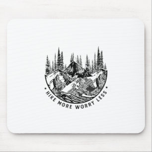 Camper-Geschenk Wanderung Besorgnis erregender w Mousepad