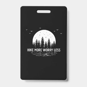 Camper Gift Hike More Worry Less Birthday Ausweis