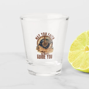 Camper Gift May You Faith Allways Guild You Xmas Schnapsglas
