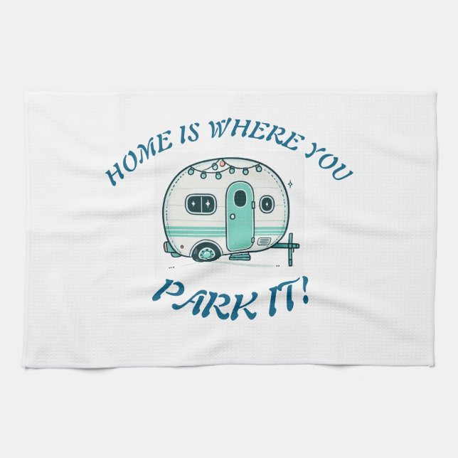 Camper Kitchen Towels by Sommer Hamilton Geschirrtuch (Horizontal)