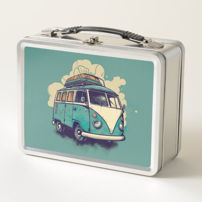 Camper Life Metal Lunch Box (Vorderseite)