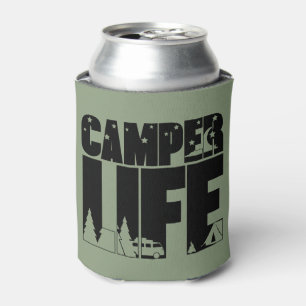 Camper Life Modernes Camping Abenteuer im Freien Dosenkühler