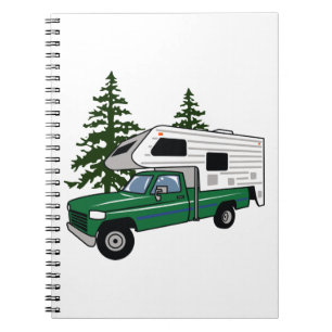 Camper-Lkw Notizblock