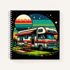 Camper-Notebook! Notizbuch