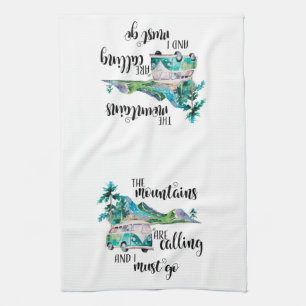 Camper oder Motorhome Geschirrtuch