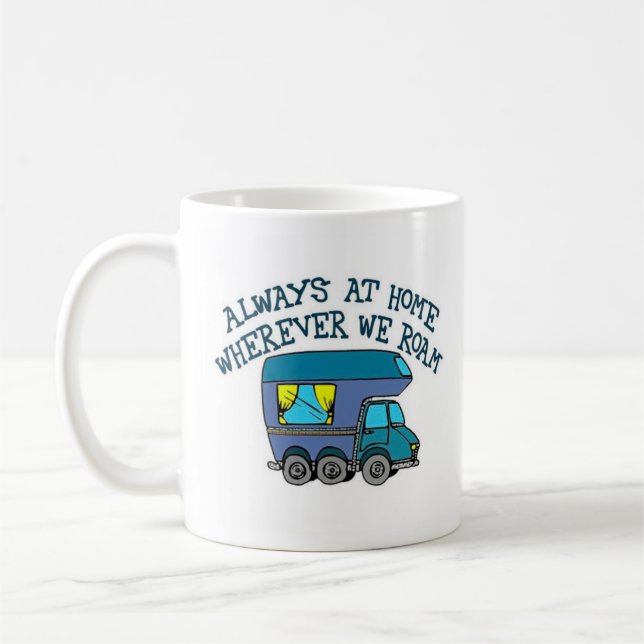 Camper-oder Motorhome Kaffee-Tasse Kaffeetasse (Links)
