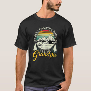 Camper Outdoor Tent My Best Camping Buddies Call M T-Shirt