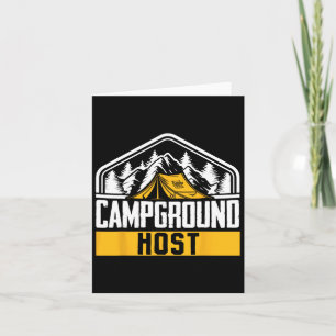 Camper Outdoor Zelt Campingplatz Host Karte