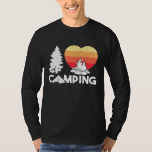 Camper Outdoor Zelt I Liebe Camping T-Shirt