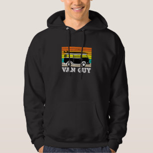 Camper Retro Vintag Van Life Caravan 1 Hoodie