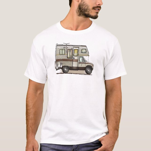 Camper RV-Kleid der Klassen-C T-Shirt (Vorderseite)
