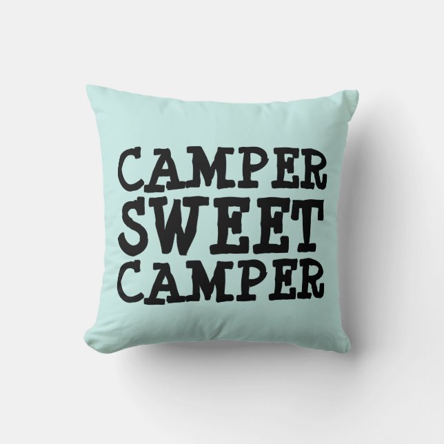 CAMPER SCHWEET CAMPER DURCHSCHNITTPILLOW KISSEN (Vorderseite)