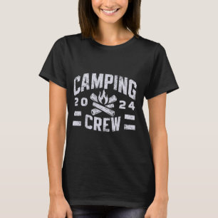 Camper Trip Family Matching Group Camping Crew 202 T-Shirt