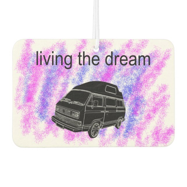 Camper van Air Freshener Autolufterfrischer (Vorderseite)