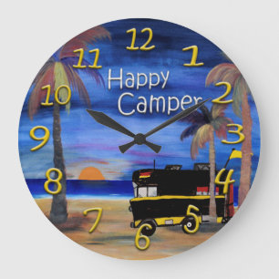 Camper-Wanduhr Große Wanduhr