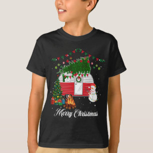 Camper Weihnachtsbaum Matching Familie Weihnachten T-Shirt