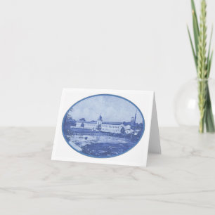 Camperdown Blue Notecard Karte