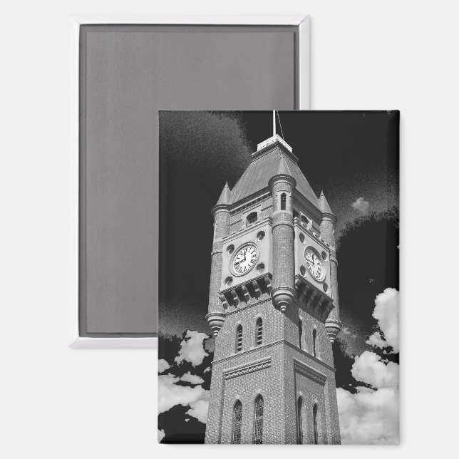 Camperdown Uhrturm Hüter der Zeit  Magnet (Vorderseite/Rückseite)