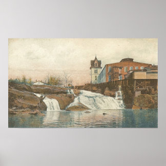 Camperdown und Falls Poster Print