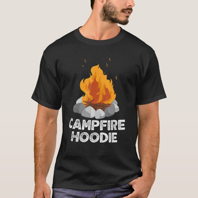 Campfire Hoodie T-Shirt (Vorderseite)