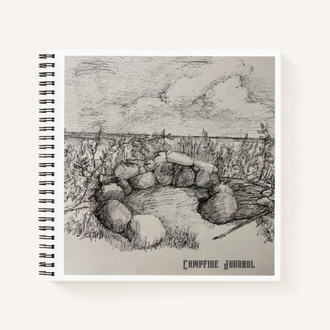 Campfire Journal Ledger Notizbuch (Vorderseite)