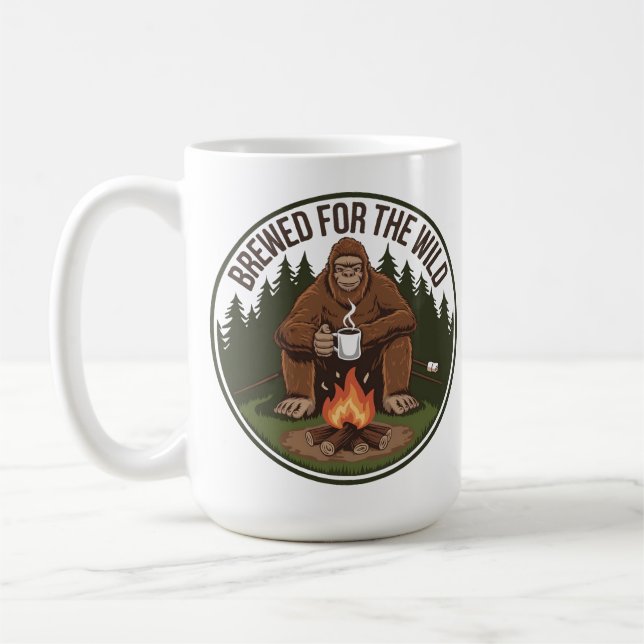 Campfire-Kaffee von Bigfoot - gebraut für die Wild Kaffeetasse (Links)