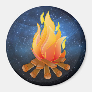 CAMPFIRE MAGNET