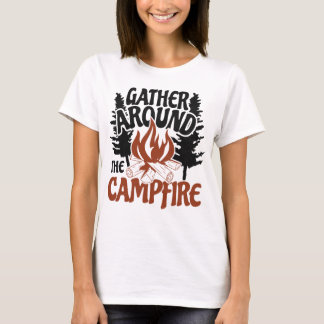 Campfire Nächte Gemütliche Abenteuer im Freien T-Shirt