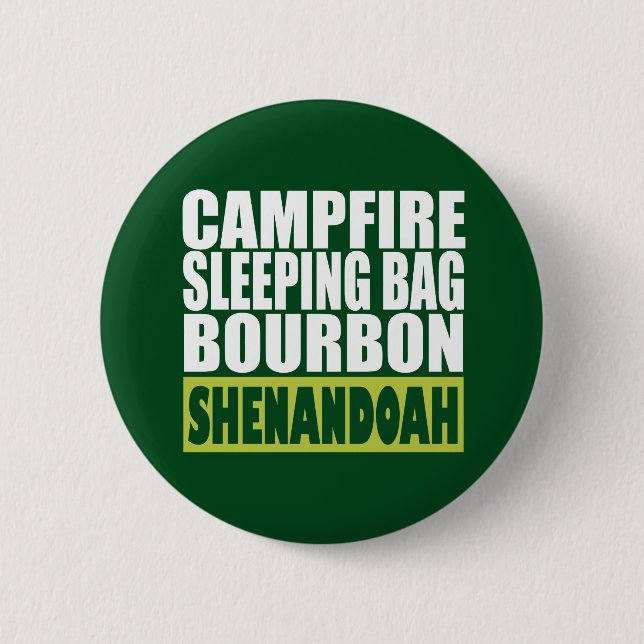 Campfire Schlaftasche Bourbon Shenandoah Button (Vorderseite)