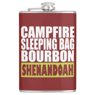Campfire Schlaftasche Bourbon Shenandoah Flachmann