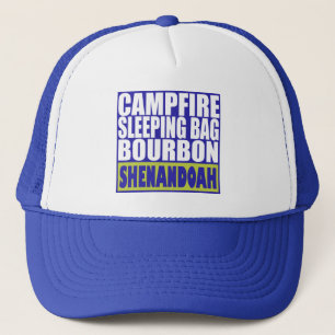 Campfire Schlaftasche Bourbon Shenandoah Truckerkappe