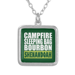 Campfire Schlaftasche Bourbon Shenandoah Versilberte Kette