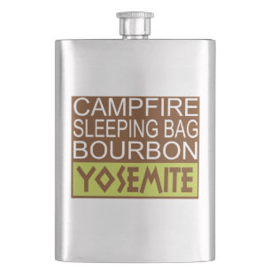 Campfire Schlaftasche Bourbon Yosemite Flachmann