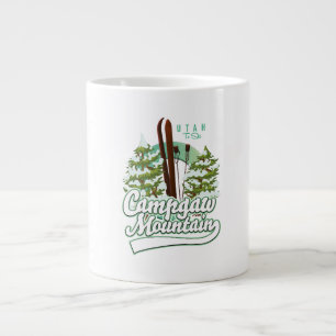 Campgaw Mountain Utah Ski Logo Jumbo-Tasse