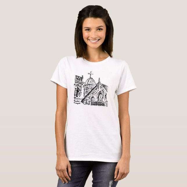 Campground Motif by Babbie - Martha's Vineyard T-Shirt (Vorne ganz)