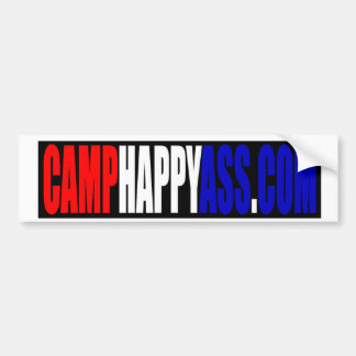 CAMPHAPPYASS.COM Autoaufkleber