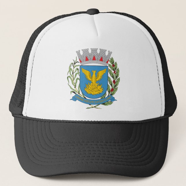 Campinas-Wappen Truckerkappe (Vorderseite)