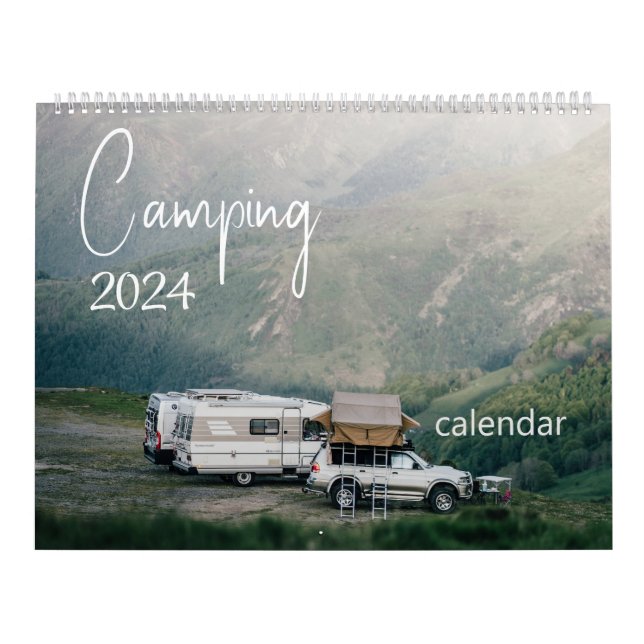 Camping 2024 Reise Kalender (Titelbild)