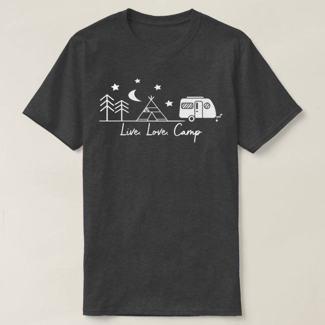 Camping 25 T-Shirt (Design vorne)