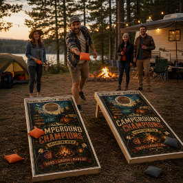 Camping-Abenteuer benutzerdefinierte Namen