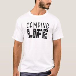 Camping-Abenteuer unter Sternen T-Shirt