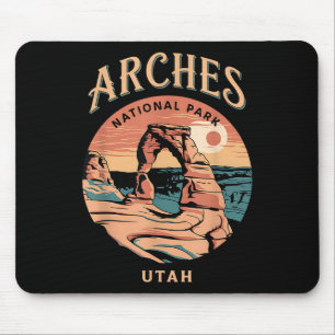 Camping Adventure Explorer-Arches National Mousepad