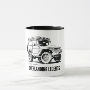 Camping Adventure-Geschenk   Land Cruiser FJ  Tasse