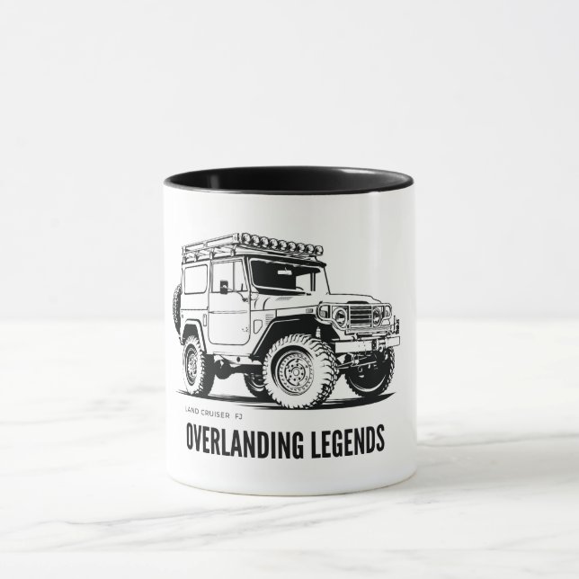 Camping Adventure-Geschenk | Land Cruiser FJ  Tasse (Zentrum)