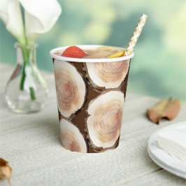 Camping Adventure Kindergeburtstag Party Muster Pappbecher